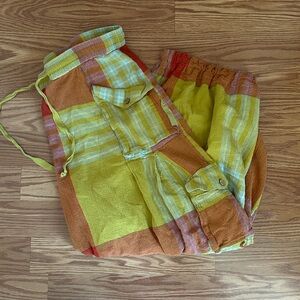 Free People 100% Cotton Drawstring Pants